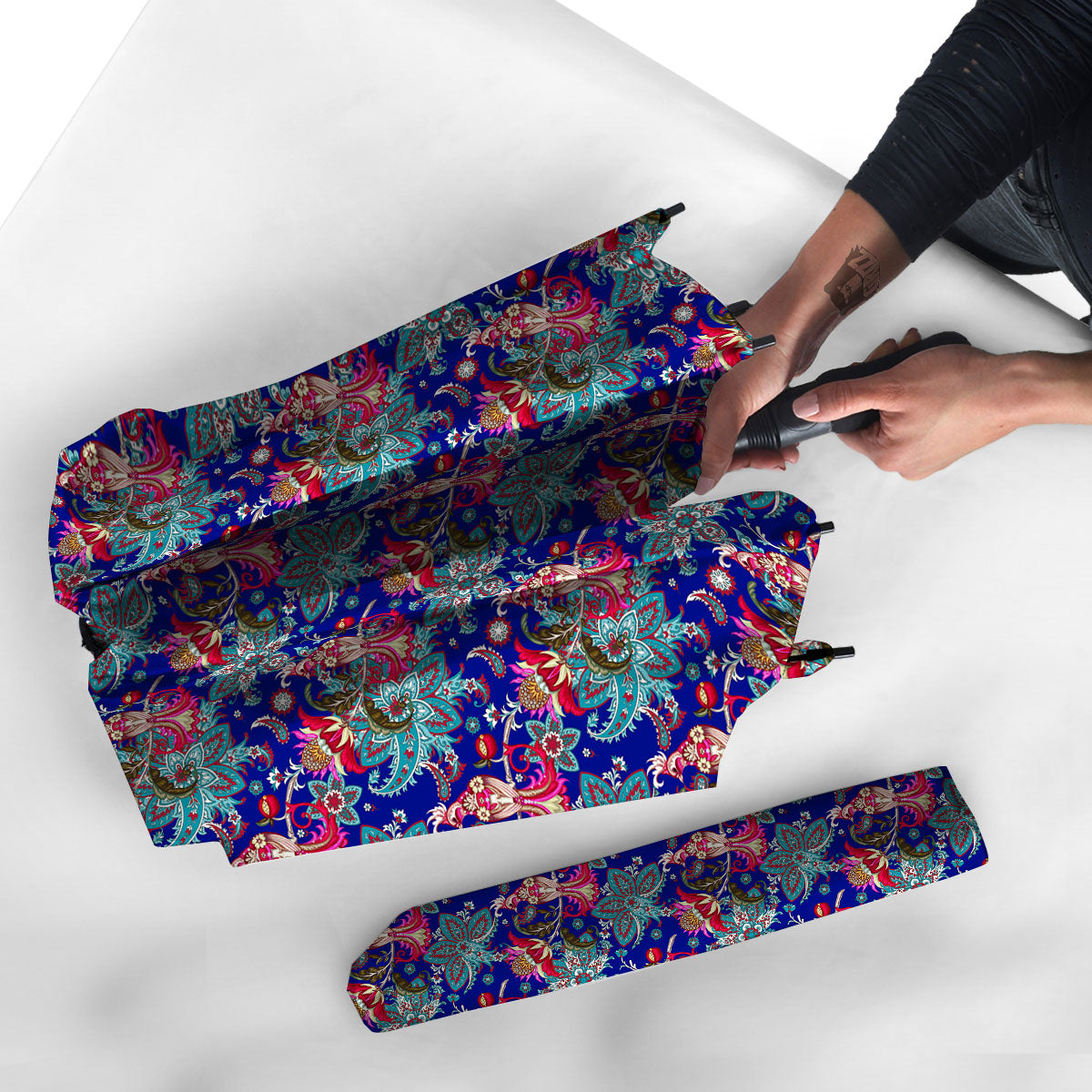 Bird Of Paradise Ethnic Print Pattern Umbrella-grizzshop