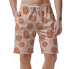 Biscuit Cookie Print Pattern Men's Shorts-grizzshop