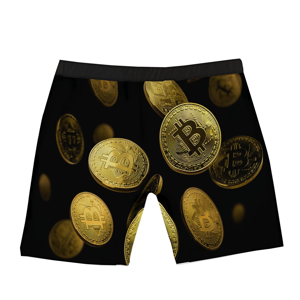 Bitcoin Falling Print Boxer Briefs-grizzshop