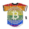 Bitocin LGBT Flag Print Baseball Jersey-grizzshop