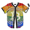 Bitocin LGBT Flag Print Baseball Jersey-grizzshop