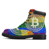 Bitocin LGBT Flag Print Boots-grizzshop