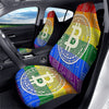 Bitocin LGBT Flag Print Car Seat Covers-grizzshop