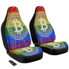 Bitocin LGBT Flag Print Car Seat Covers-grizzshop