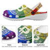 Bitocin LGBT Flag Print Clog-grizzshop