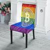 Bitocin LGBT Flag Print Dining Chair Slipcover-grizzshop