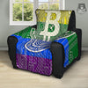 Bitocin LGBT Flag Print Recliner Protector-grizzshop