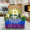 Bitocin LGBT Flag Print Recliner Slipcover-grizzshop