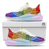 Bitocin LGBT Flag Print Running Sneakers-grizzshop