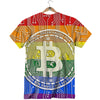 Bitocin LGBT Flag Print T-Shirt-grizzshop