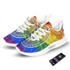 Bitocin LGBT Flag Print Tennis Shoes-grizzshop