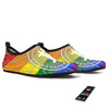 Bitocin LGBT Flag Print Water Shoes-grizzshop