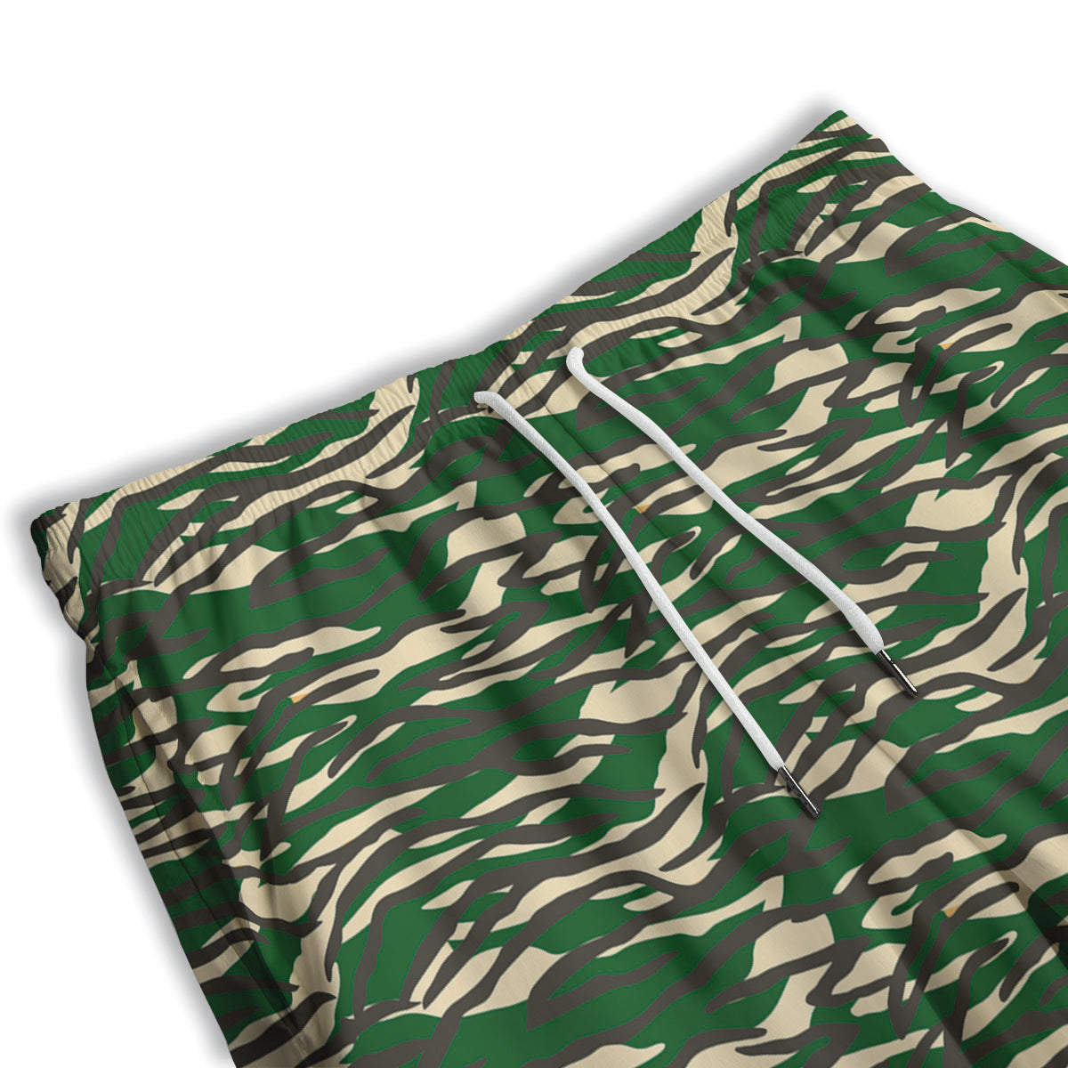 Black Orange And Grey Argyle Print Pattern Men's Athletic Shorts