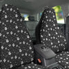 Black And White Ghost Boo Print Pattern Car Seat Covers-grizzshop