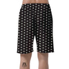 Black And White Polka Dot Men's Shorts-grizzshop