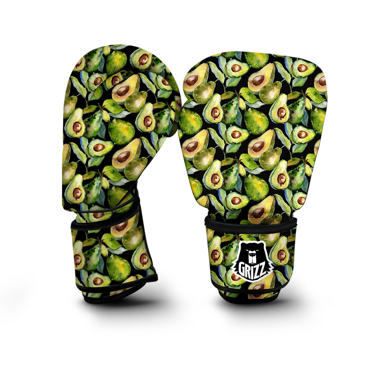 Black Avocado Boxing Gloves-grizzshop