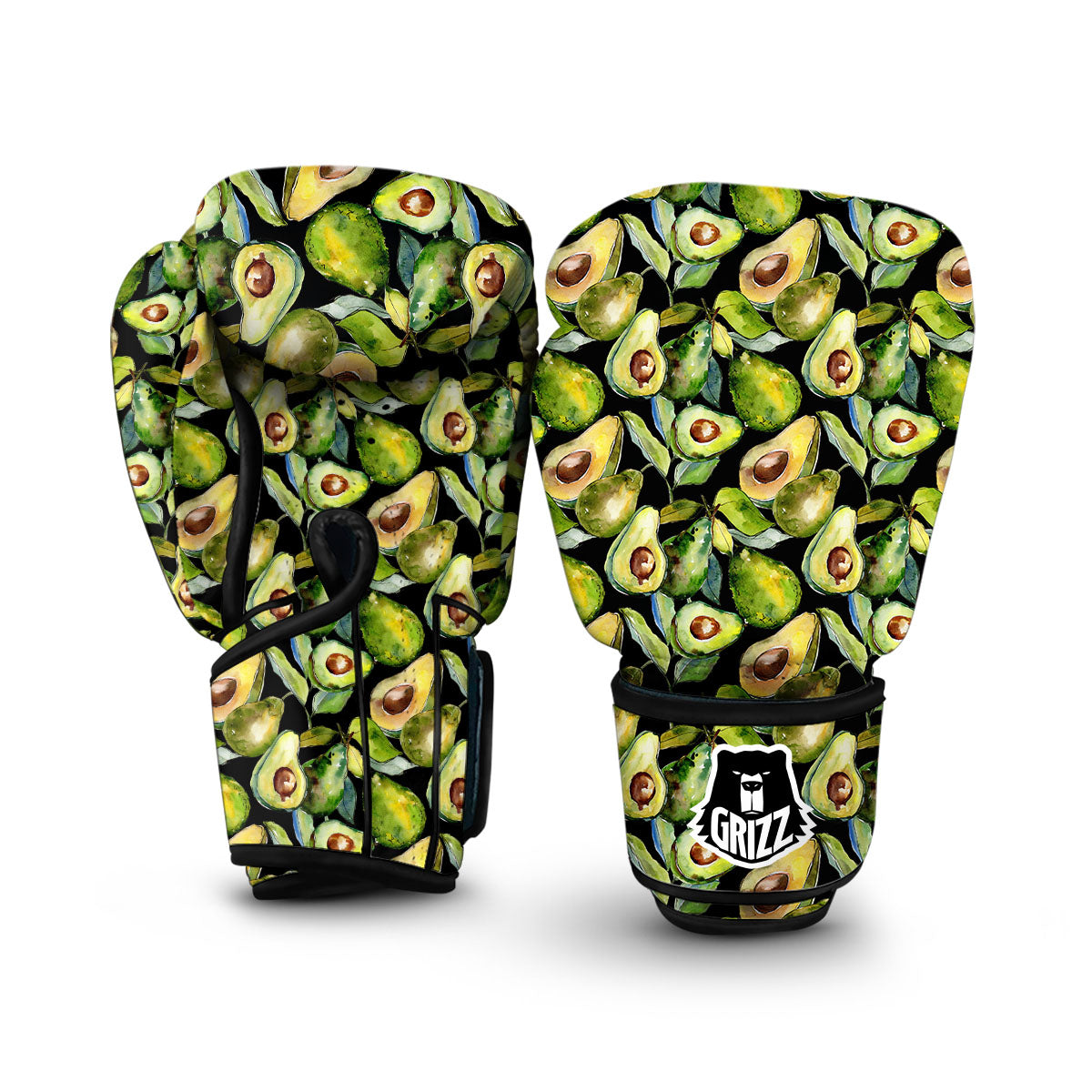 Black Avocado Boxing Gloves-grizzshop