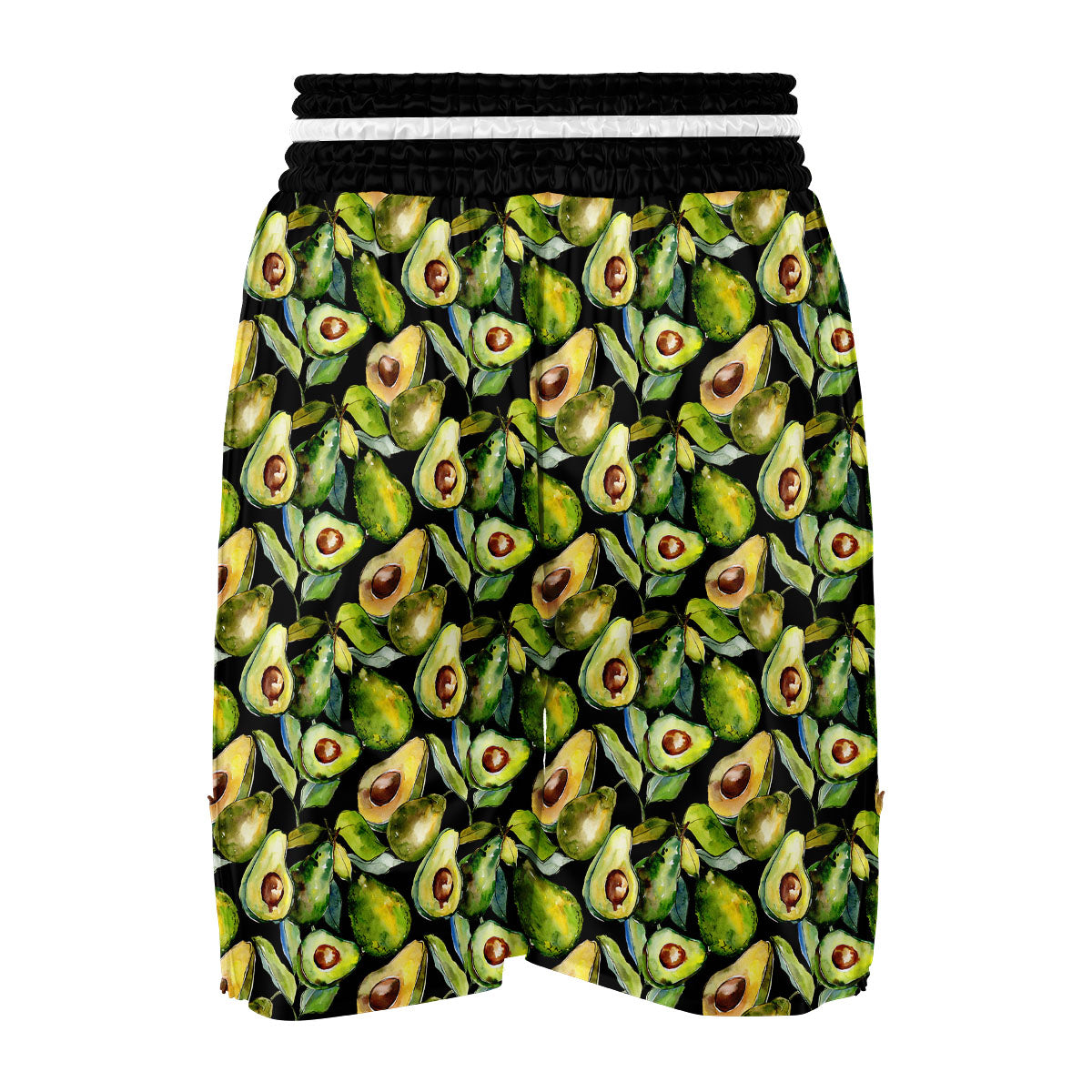 Black Avocado Boxing Shorts-grizzshop