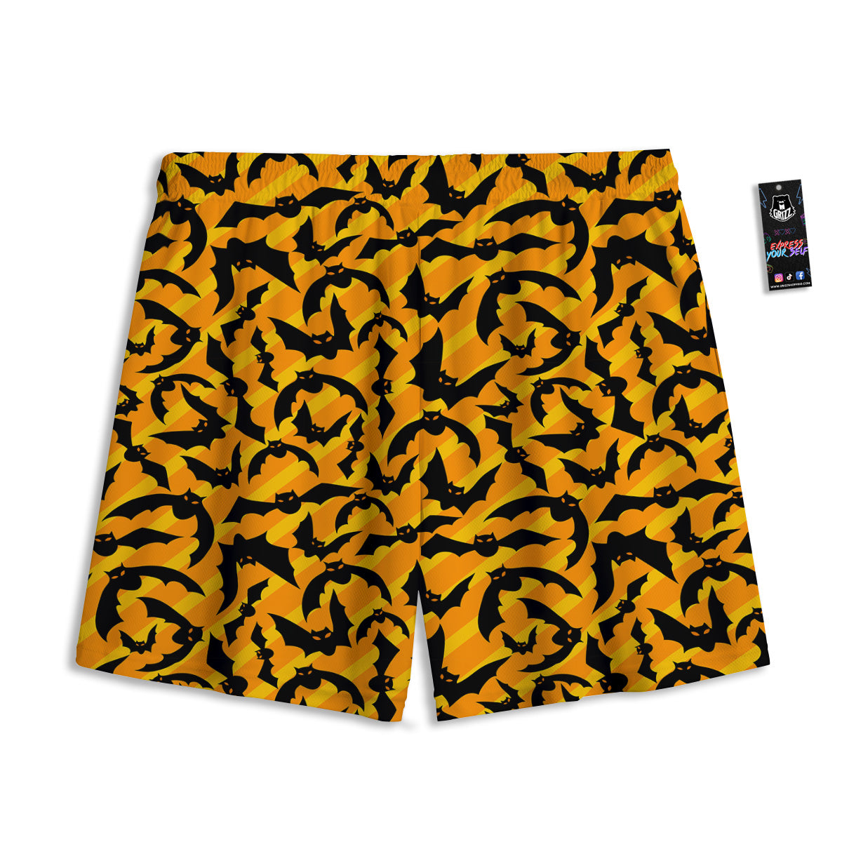 Christmas Defocused Lights Print Mesh Shorts
