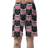 Black Cat Gothic Men's Shorts-grizzshop