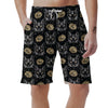 Black Cat Gothic Witch Men's Shorts-grizzshop