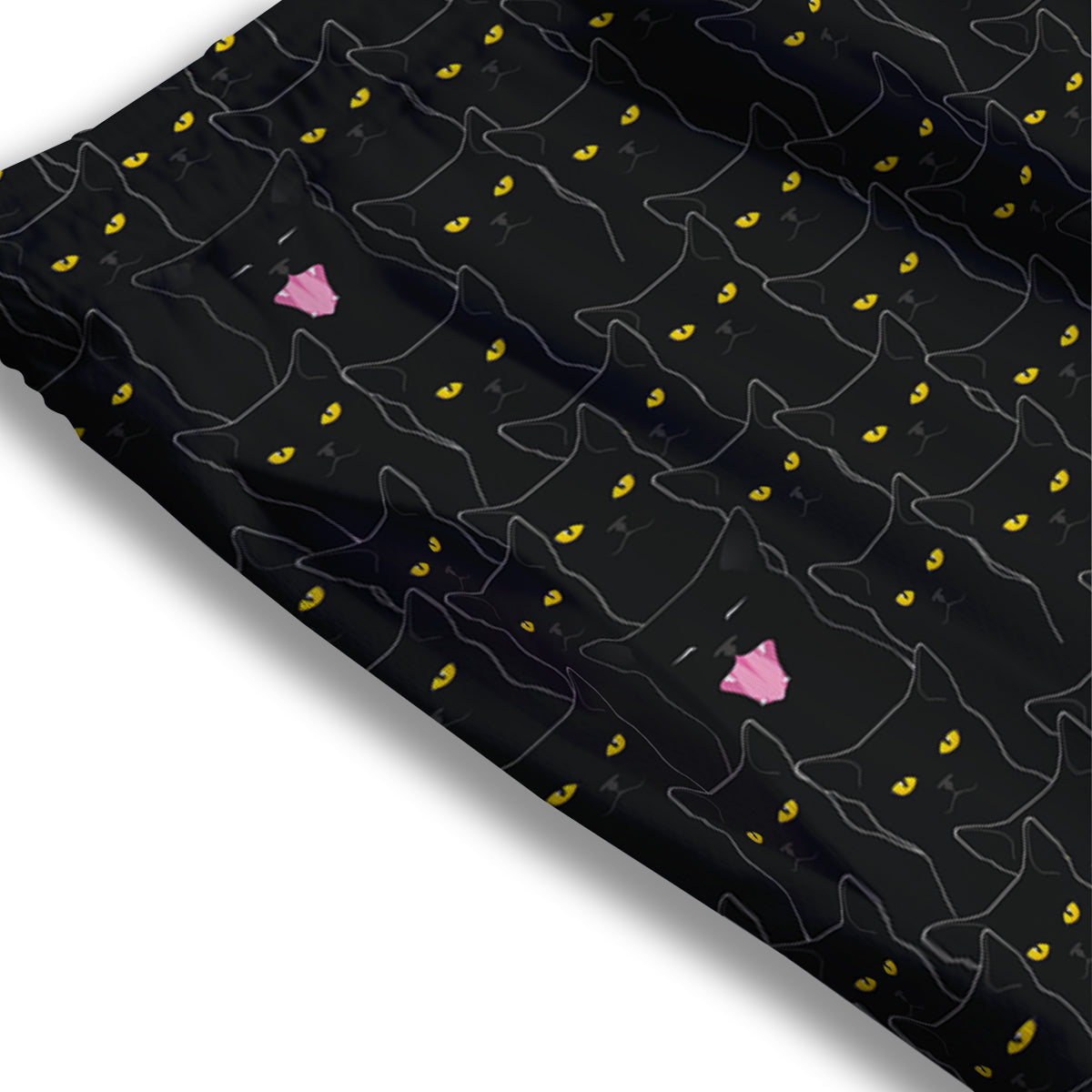 Casino Card Falling Print Mesh Shorts