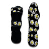 Black Daisy Muay Thai Shin Guards-grizzshop