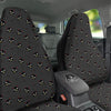 Black Demon Cartoon Print Pattern Car Seat Covers-grizzshop