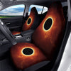 Black Hole Scientific Print Car Seat Covers-grizzshop