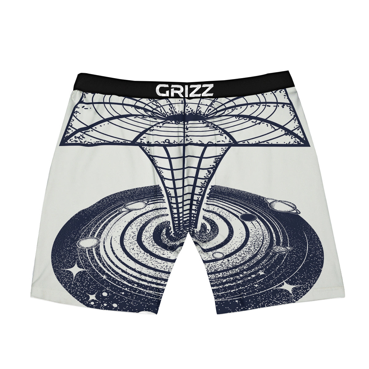 Black Hole Tattoo Print Boxer Briefs-grizzshop