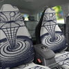 Black Hole Tattoo Print Car Seat Covers-grizzshop