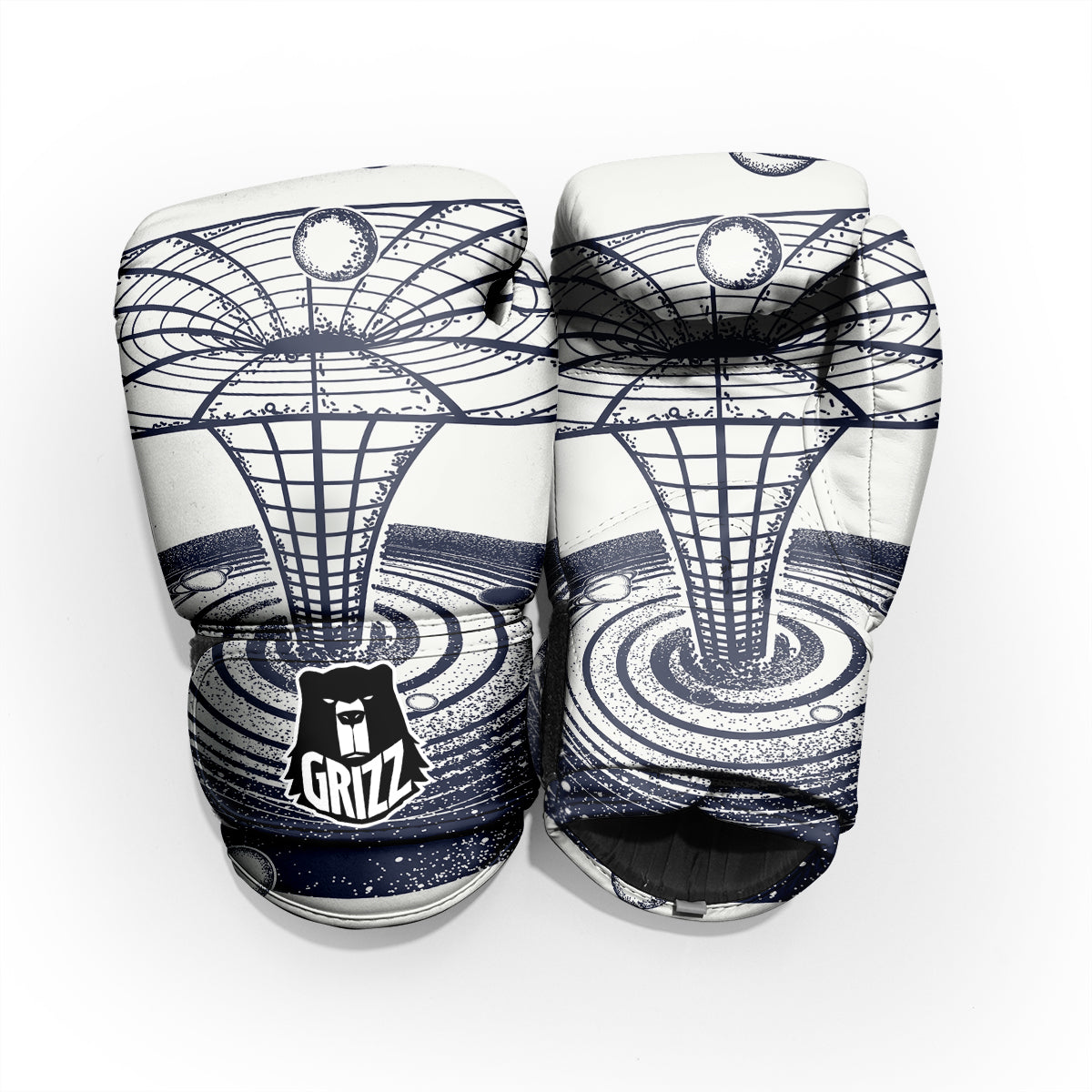 Black Hole Tattoo Print Pro Boxing Glove