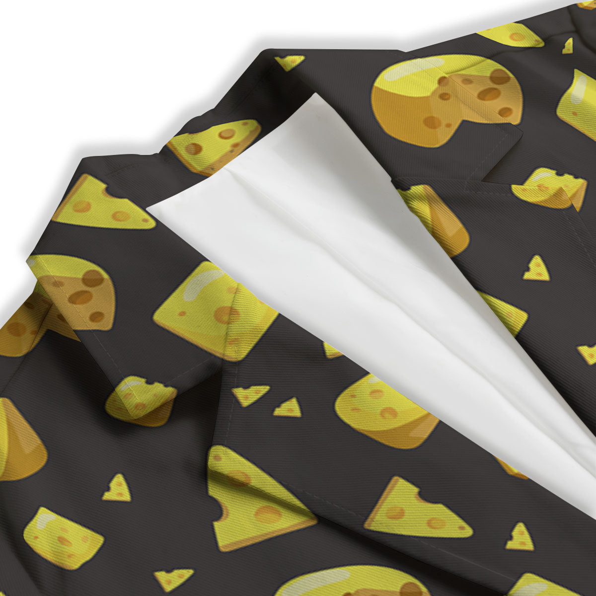 Black Holes And Cheese Print Pattern Women's Blazer-grizzshop
