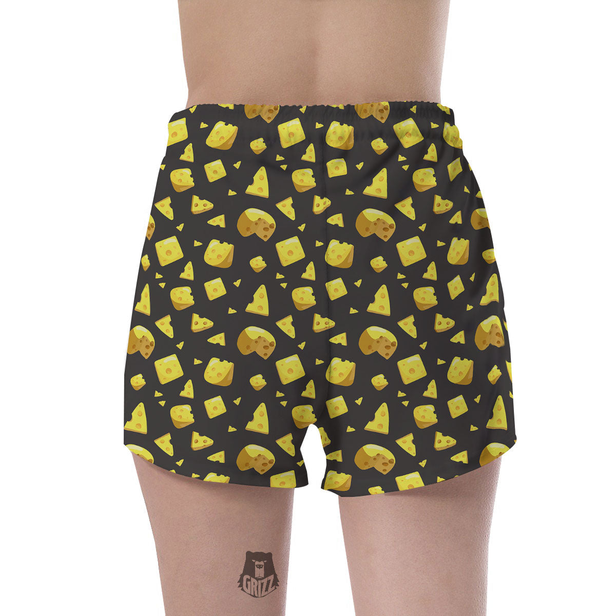 Black Holes And Cheese Print Pattern Women's Shorts-grizzshop