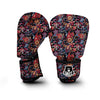 Black Paisley Boxing Gloves-grizzshop