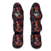 Black Paisley Muay Thai Shin Guards-grizzshop