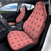 Black Spider Pink Print Pattern Car Seat Covers-grizzshop