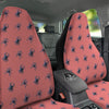 Black Spider Pink Print Pattern Car Seat Covers-grizzshop