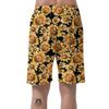 Black Sunflower Men's Shorts-grizzshop