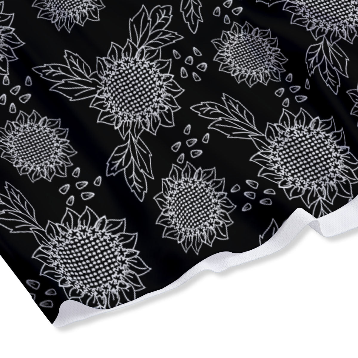 Checked Halloween Print Pattern Mesh Shorts