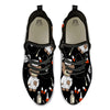 Black Teddy Bear Nurse Black Athletic Shoes-grizzshop