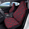 Black Thorns Horror Print Pattern Car Seat Covers-grizzshop