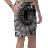 Black Tie Dye Men's Shorts-grizzshop