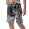 Black Tie Dye Men's Shorts-grizzshop