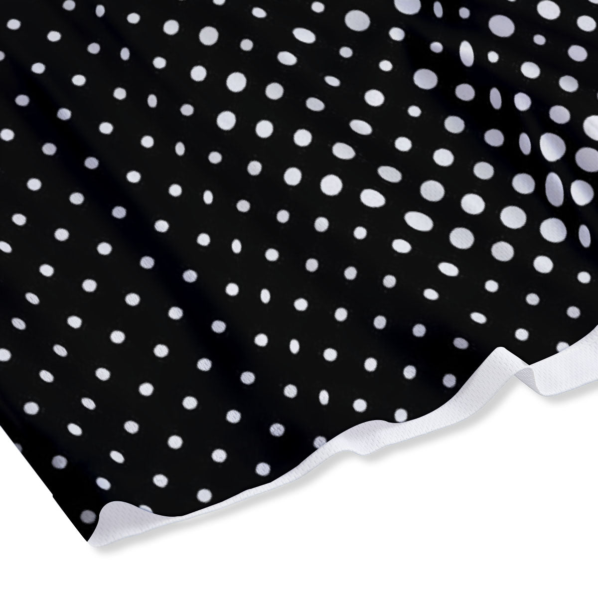 Checkered Black And Green Print Pattern Mesh Shorts