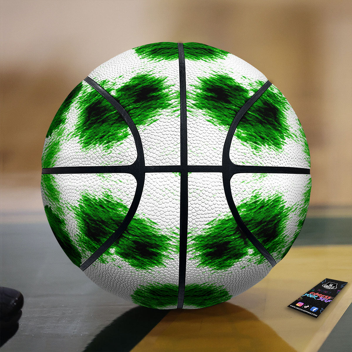 Black Magic Witch Hand Of Glory Print Basketball