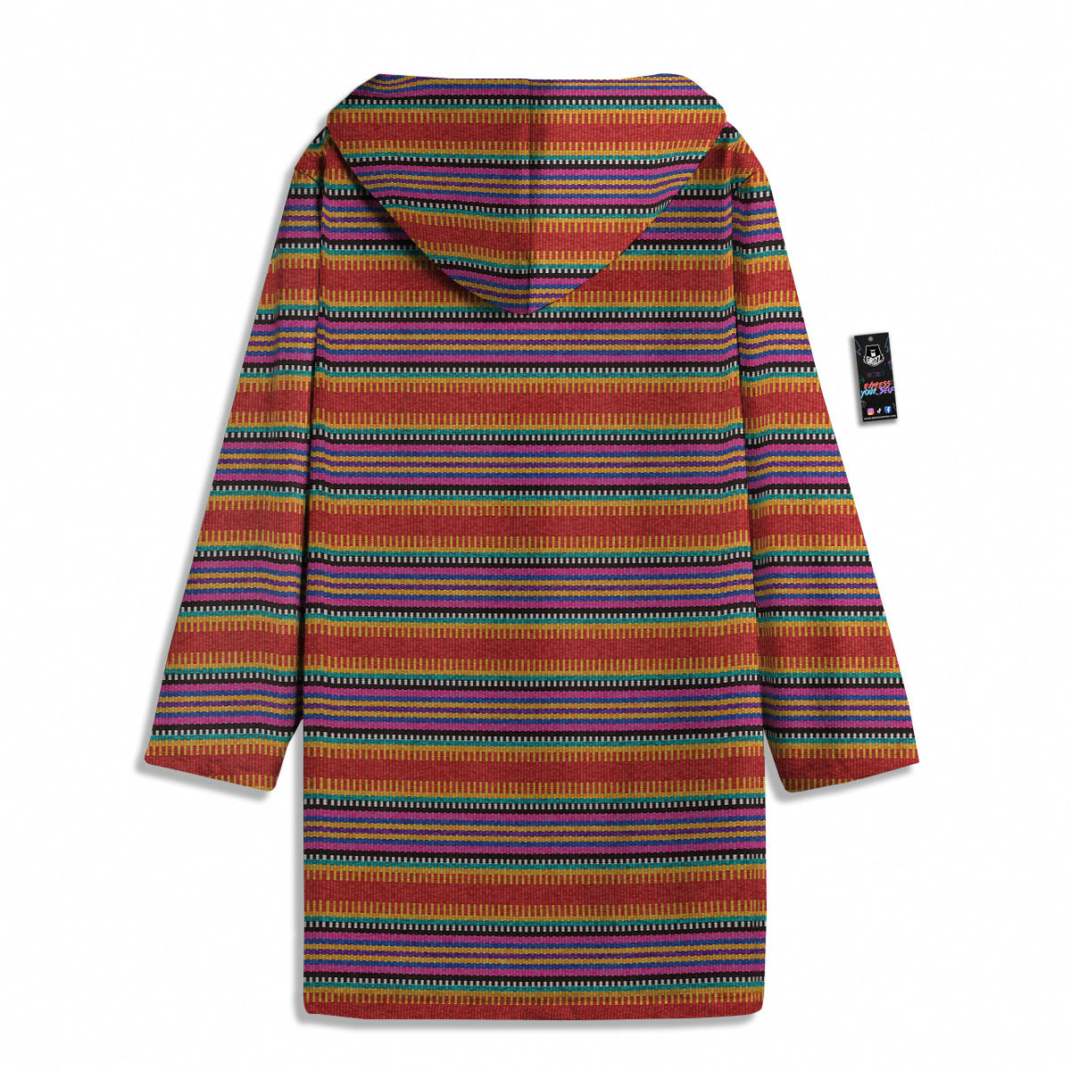 Blanket Ethnic Mexican Print Pattern Men's Windbreaker Jacket-grizzshop