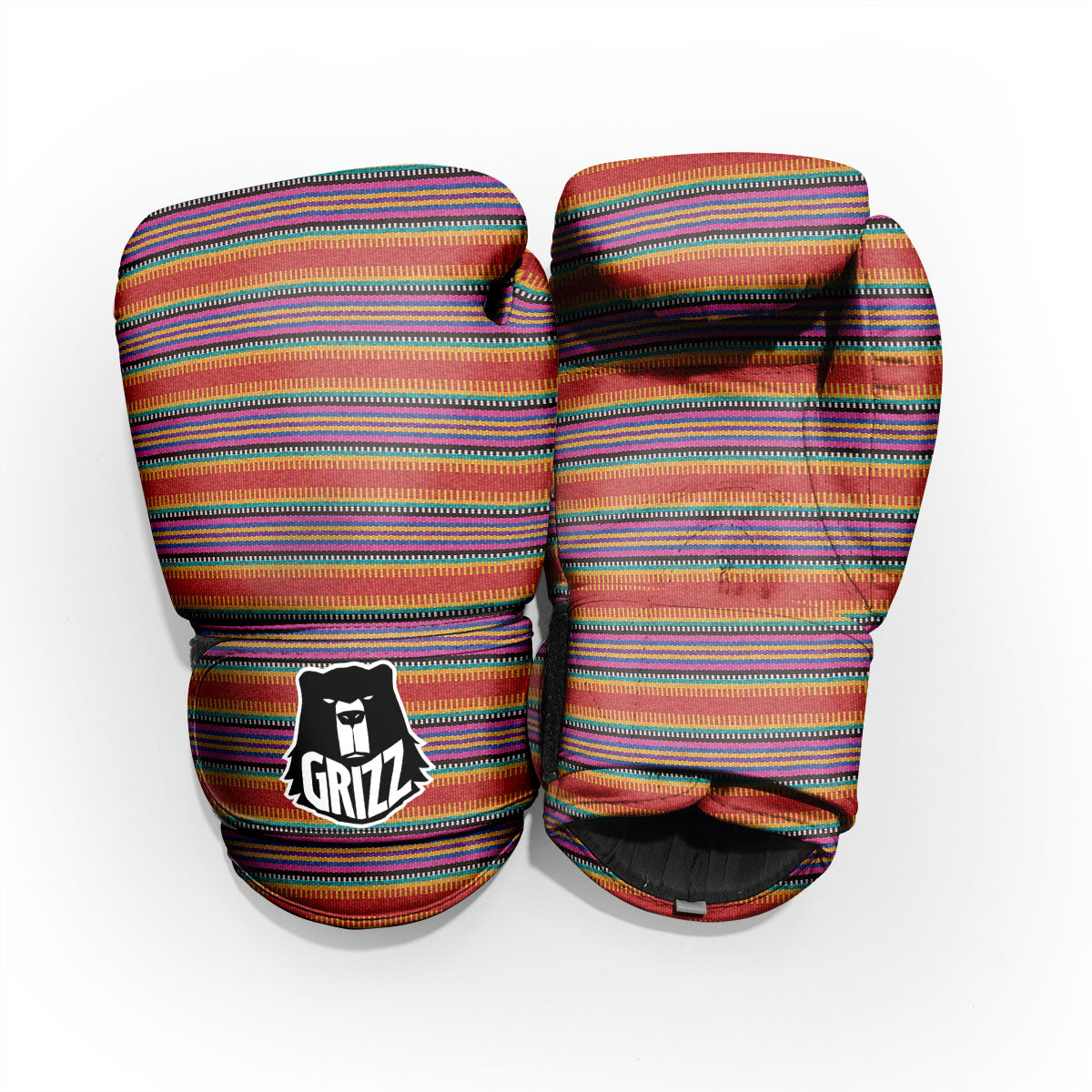 Blanket Ethnic Mexican Print Pattern Pro Boxing Glove