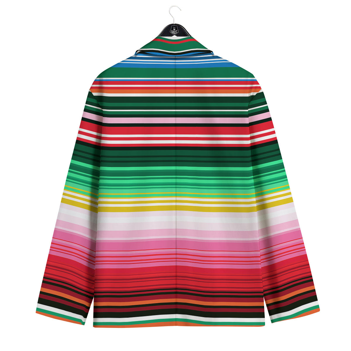 Blanket Mexican Serape Print Pattern Men's Sport Coat-grizzshop