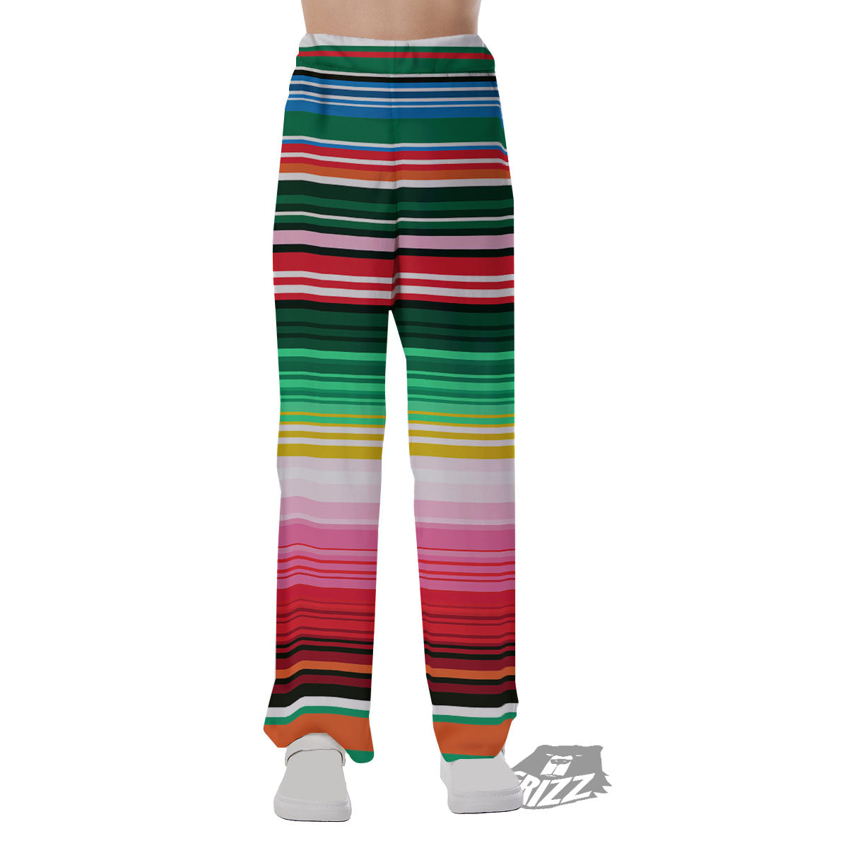 Blanket Mexican Serape Print Pattern Pajama Pants-grizzshop